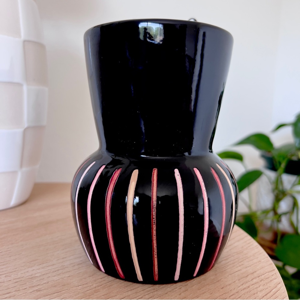 Family Black Cat Ceramic Outdoor Planter Black - Threshold™ - Picture 2 of 4